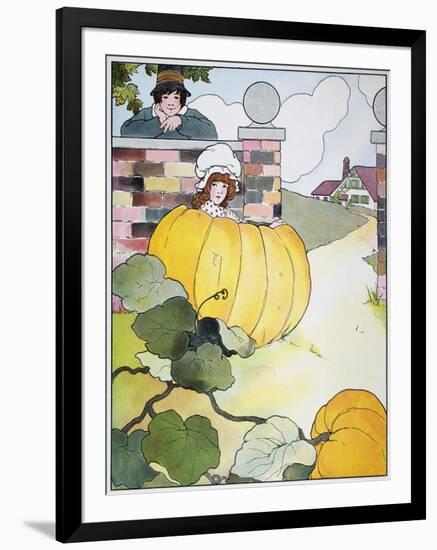 Mother Goose: Pumpkin-Blance Fisher Wright-Framed Giclee Print