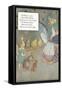 Mother Goose Rhyme, Animals-null-Framed Stretched Canvas