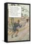 Mother Goose Rhyme, Crooked Man-null-Framed Stretched Canvas