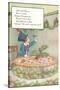 Mother Goose Rhyme, Little Jack Horner-null-Stretched Canvas