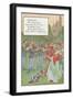 Mother Goose Rhyme, Old King Cole-null-Framed Art Print