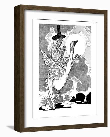 Mother Goose-Charles Robinson-Framed Premium Giclee Print