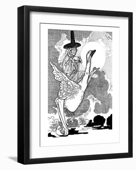 Mother Goose-Charles Robinson-Framed Premium Giclee Print