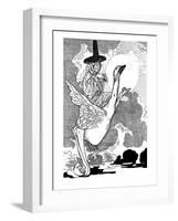 Mother Goose-Charles Robinson-Framed Premium Giclee Print