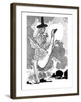 Mother Goose-Charles Robinson-Framed Premium Giclee Print