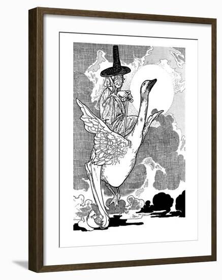 Mother Goose-Charles Robinson-Framed Premium Giclee Print