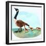 Mother Goose-Judy Mastrangelo-Framed Giclee Print