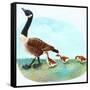 Mother Goose-Judy Mastrangelo-Framed Stretched Canvas