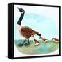 Mother Goose-Judy Mastrangelo-Framed Stretched Canvas