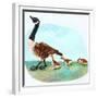 Mother Goose-Judy Mastrangelo-Framed Premium Giclee Print