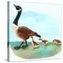 Mother Goose-Judy Mastrangelo-Stretched Canvas