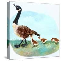 Mother Goose-Judy Mastrangelo-Stretched Canvas