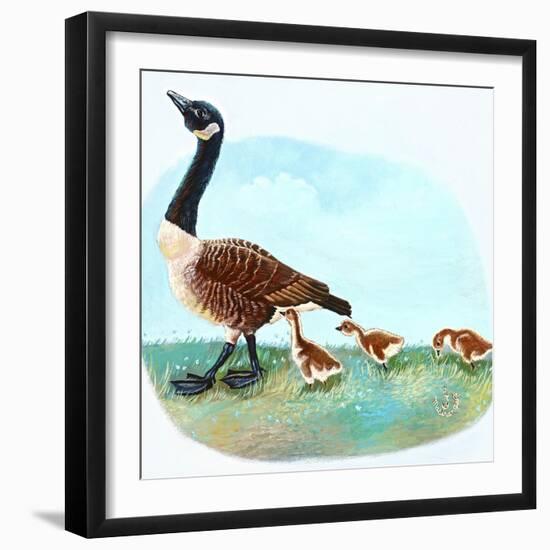 Mother Goose-Judy Mastrangelo-Framed Premium Giclee Print