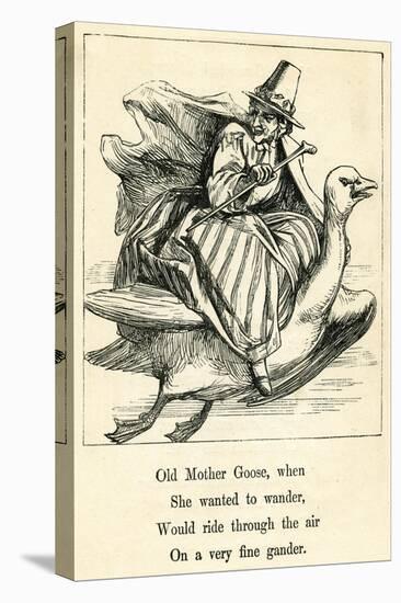 Mother Goose-T. Dalziel-Stretched Canvas