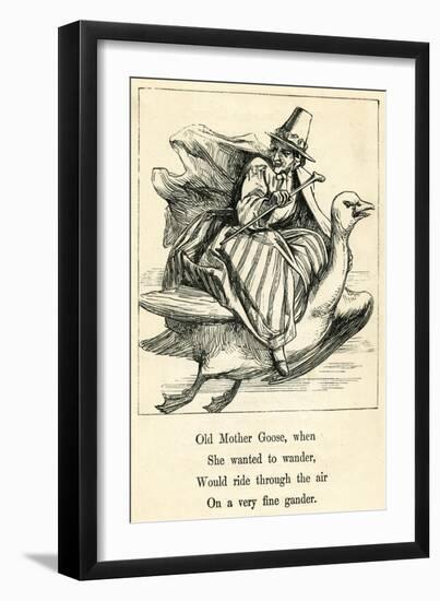 Mother Goose-T. Dalziel-Framed Art Print