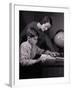 Mother Helping Son with Homework-Philip Gendreau-Framed Photographic Print