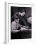 Mother Helping Son with Homework-Philip Gendreau-Framed Photographic Print