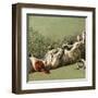 Mother Hubbard, Dog Dead-Harrison Weir-Framed Art Print