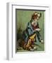 Mother Hubbard, Dressed-Harrison Weir-Framed Art Print