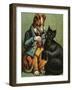 Mother Hubbard, Feed Cat-Harrison Weir-Framed Art Print
