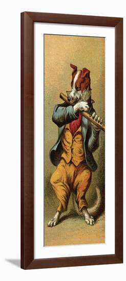 Mother Hubbard, Flute-Harrison Weir-Framed Art Print