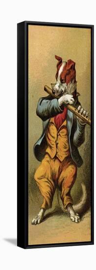 Mother Hubbard, Flute-Harrison Weir-Framed Stretched Canvas