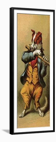 Mother Hubbard, Flute-Harrison Weir-Framed Art Print