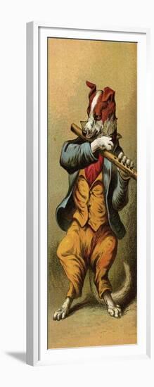 Mother Hubbard, Flute-Harrison Weir-Framed Art Print