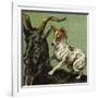 Mother Hubbard, Goat-Harrison Weir-Framed Premium Giclee Print