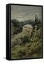 Mother Hubbard, Monument-Harrison Weir-Framed Stretched Canvas