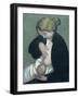 Mother in a Black Shirt, 1895-Maurice Denis-Framed Giclee Print