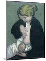 Mother in a Black Shirt, 1895-Maurice Denis-Mounted Giclee Print