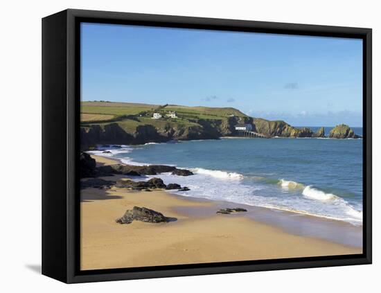 Mother Ivey's Bay, Cornwall, England, United Kingdom, Europe-Jeremy Lightfoot-Framed Stretched Canvas