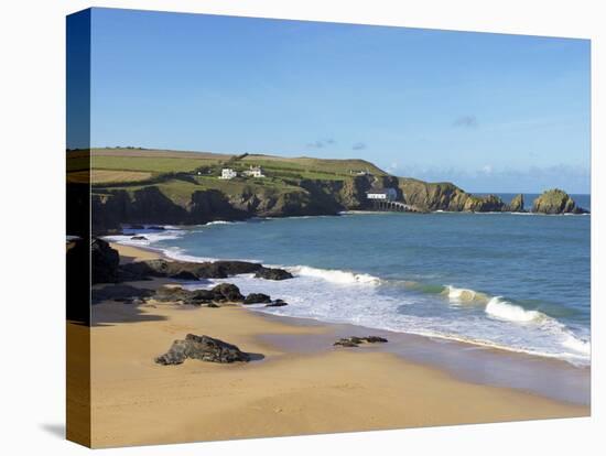 Mother Ivey's Bay, Cornwall, England, United Kingdom, Europe-Jeremy Lightfoot-Stretched Canvas