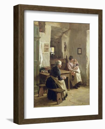 Mother Love-Walter Langley-Framed Giclee Print