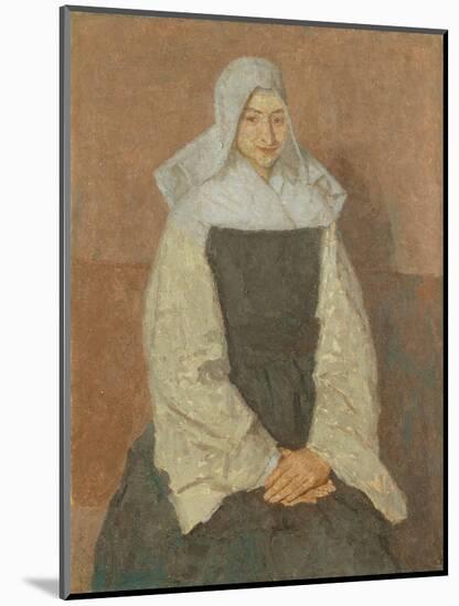 Mother Marie Poussepin-Gwen John-Mounted Giclee Print