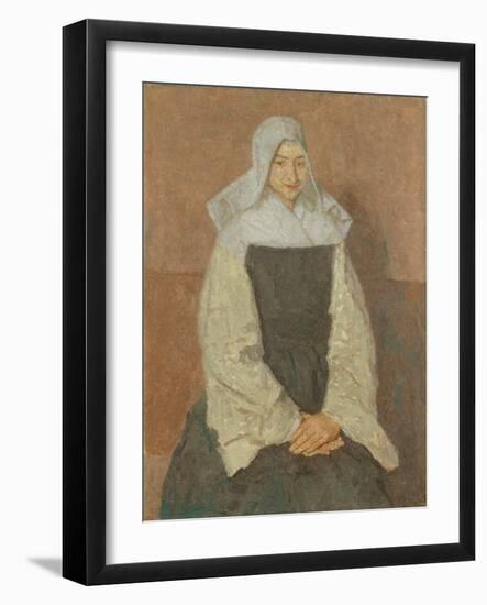 Mother Marie Poussepin-Gwen John-Framed Giclee Print