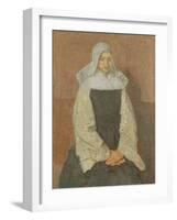 Mother Marie Poussepin-Gwen John-Framed Giclee Print