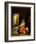 Mother Nursing Her Child, 1674-76-Pieter de Hooch-Framed Giclee Print