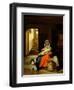 Mother Nursing Her Child, 1674-76-Pieter de Hooch-Framed Giclee Print