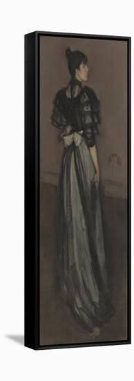 Mother of Pearl and Silver: the Andalusian, 1888-1900-James McNeill Whistler-Framed Stretched Canvas