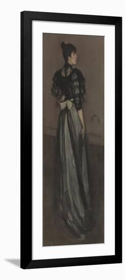 Mother of Pearl and Silver: the Andalusian, 1888-1900-James McNeill Whistler-Framed Art Print