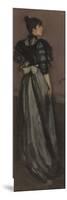 Mother of Pearl and Silver: the Andalusian, C.1888--1900 (Oil on Canvas)-James Abbott McNeill Whistler-Mounted Giclee Print