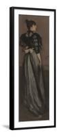 Mother of Pearl and Silver: the Andalusian, C.1888--1900 (Oil on Canvas)-James Abbott McNeill Whistler-Framed Giclee Print