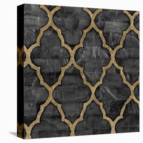 Mother of Pearl Ebony-Regina-Andrew Design-Stretched Canvas