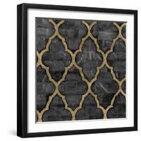 Mother of Pearl Ebony-Regina-Andrew Design-Framed Art Print