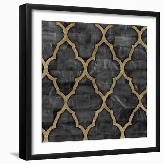 Mother of Pearl Ebony-Regina-Andrew Design-Framed Art Print