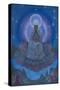 Mother of the World, 1924 (Tempera on Canvas Laid on Cardboard)-Nicholas Roerich-Stretched Canvas