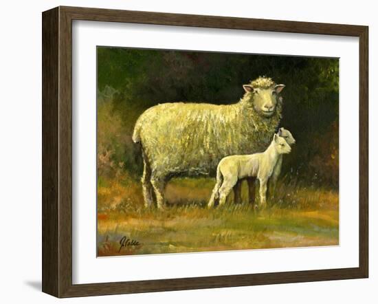 Mother of Twins-Jerry Cable-Framed Giclee Print