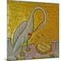 Mother Pelican Feeding Her Young with Her Own Blood, Kykkos Monastery, Troodos Mountains, Cyprus-null-Mounted Giclee Print